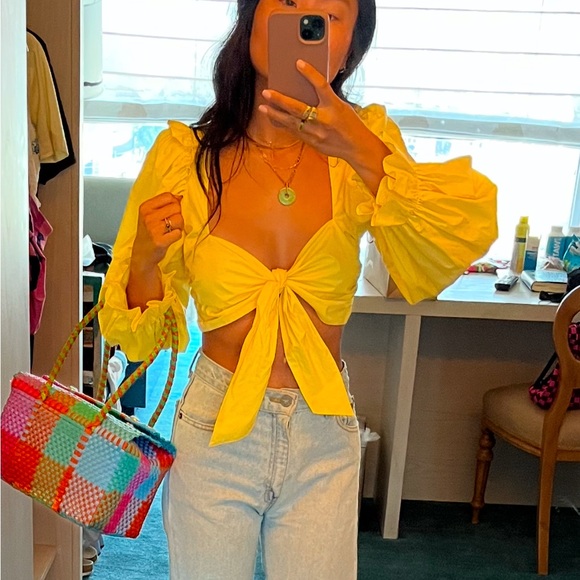 Allina Liu Idun Top in Butter - Picture 4 of 7